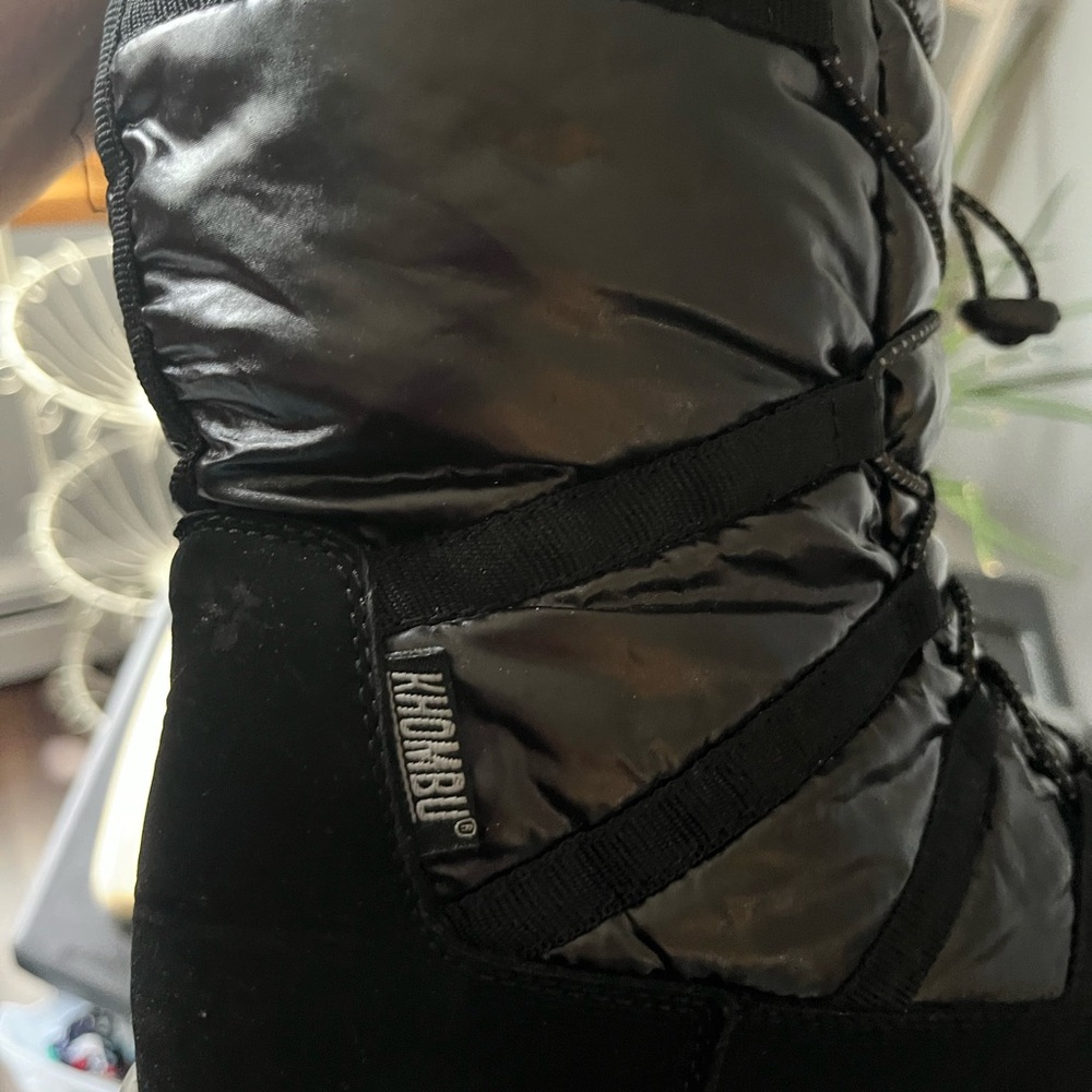 Khombu Black Winter Boots - Picture 4 of 4